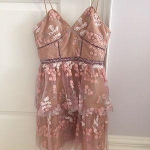 Unworn self portrait dress from current season